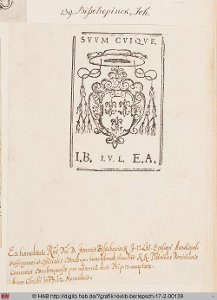 Wappen des Johannes Bischopinck