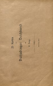 25 Karten zum Butjadinger Deichband