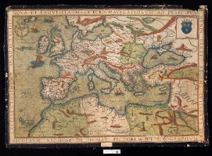 Nova et exquisita descriptio navigationum ad preaecipuas mundi partes… – Nicolas de Nicolay – 1544