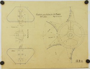 Flügelrad zum Exhaustor, 1908