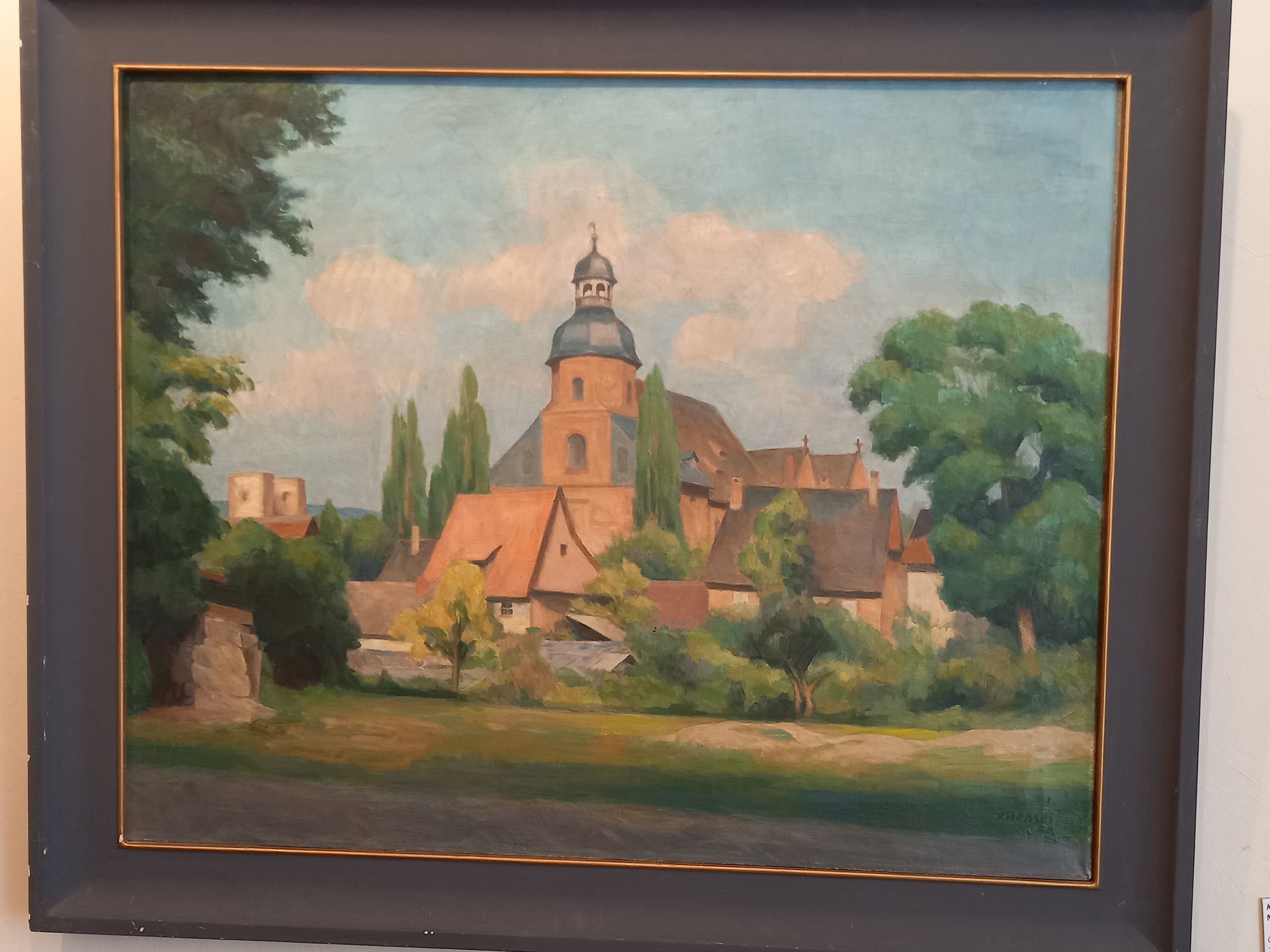Gemälde / Kurt Hensel / St. Alexandri Kirche, Einbeck